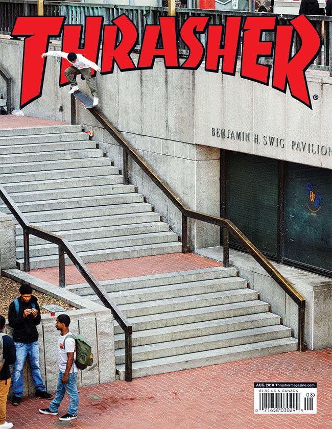 Thrasher August 01, 2018 Issue Cover