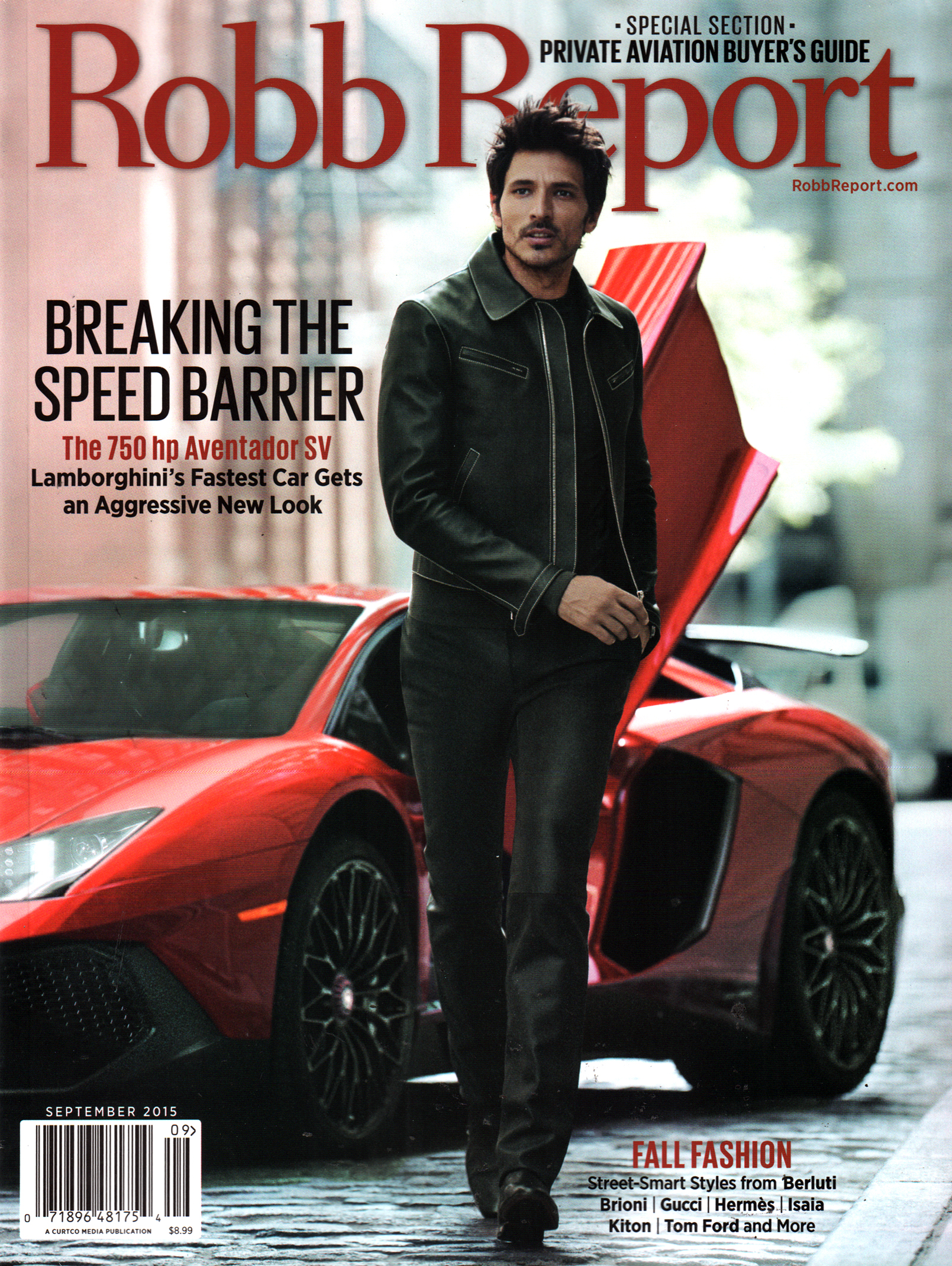 Robb-Report September 01, 2015 Issue Cover