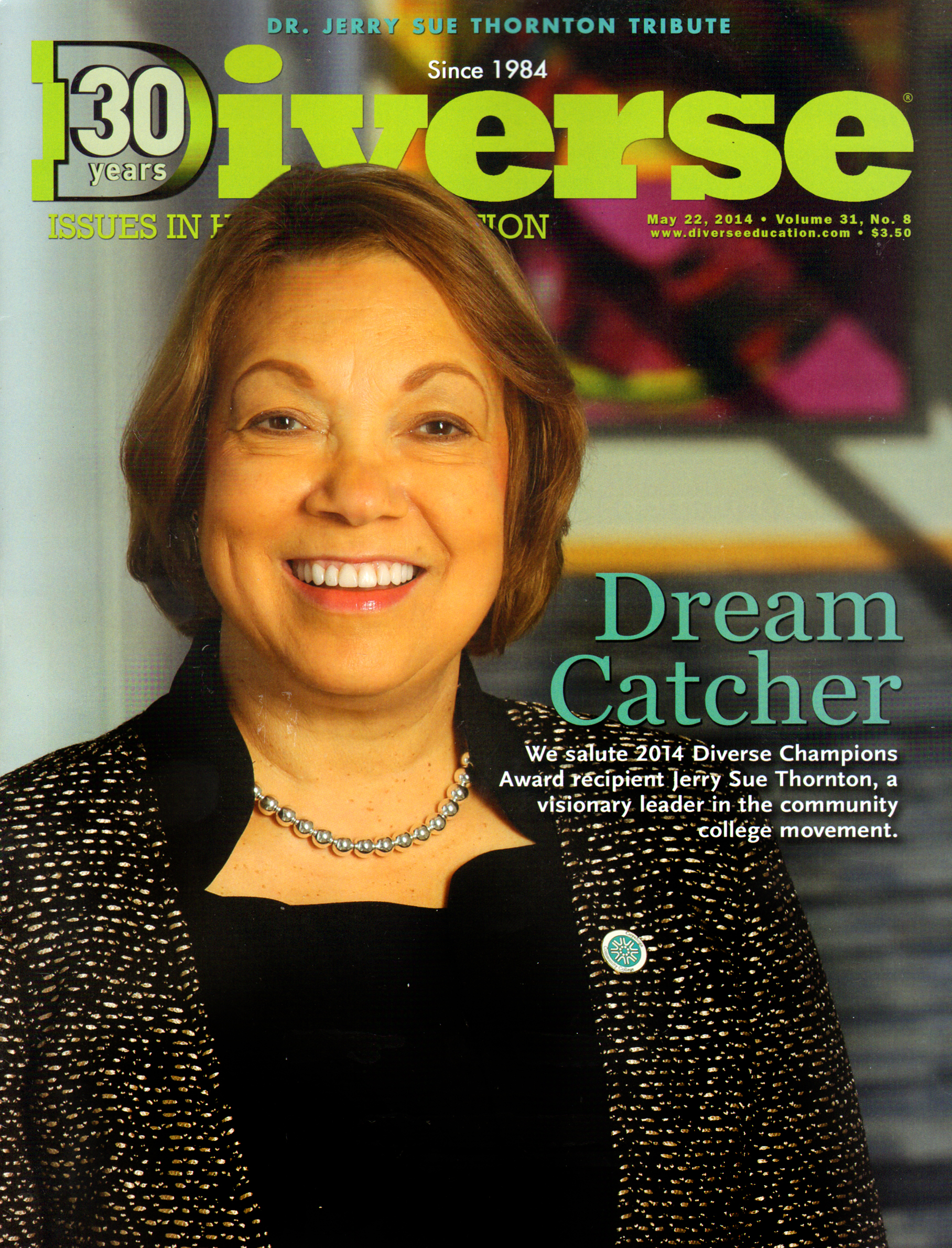 Diverse-Issues-In-Higher-Education May 22, 2014 Issue Cover