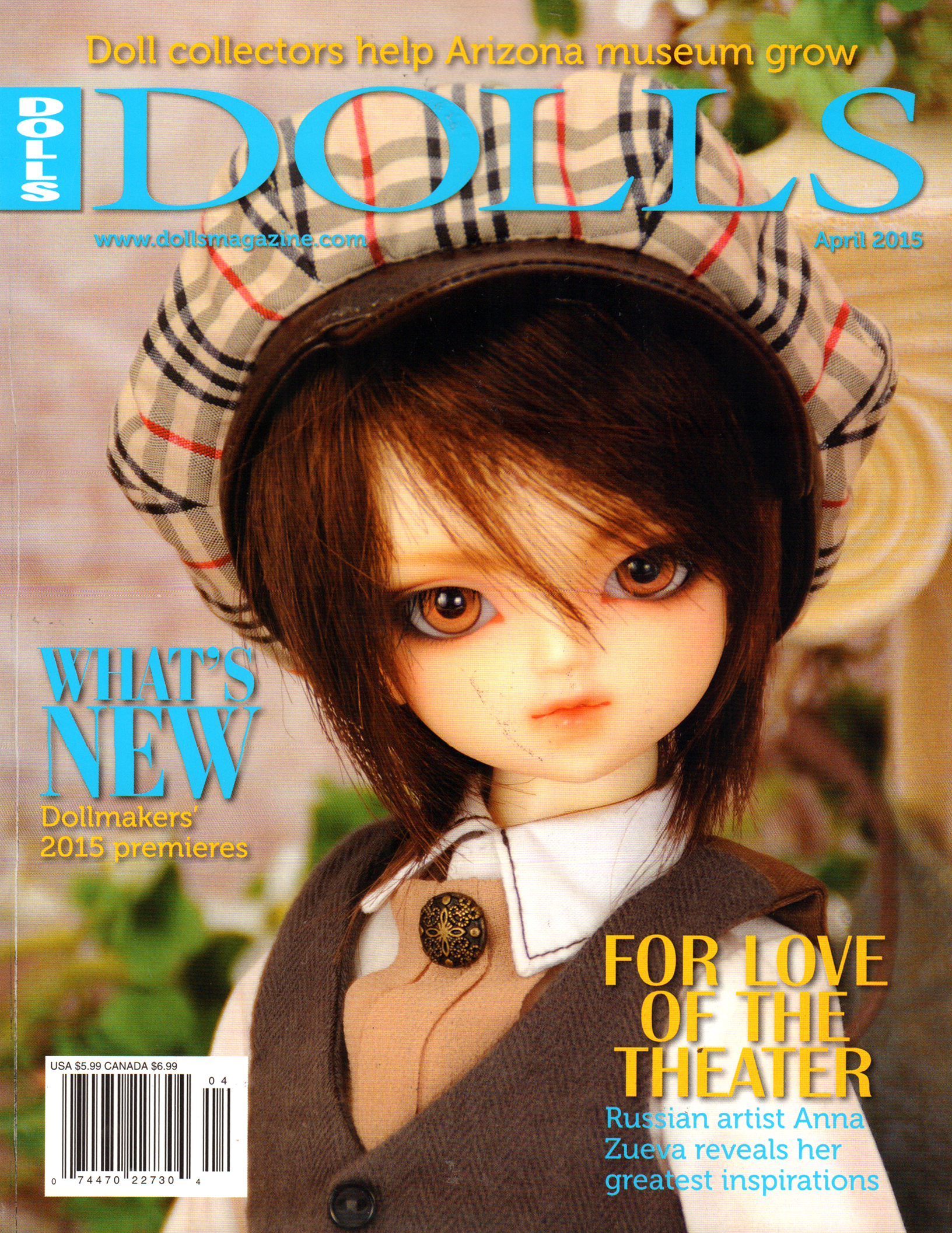 Dolls April 01, 2015 Issue Cover