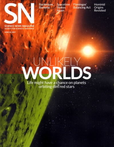 Science News June 24, 2017 Issue Cover
