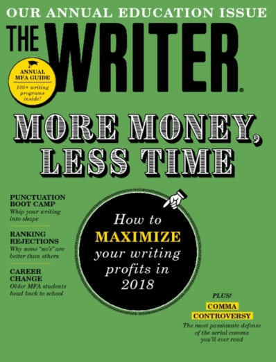 The Writer December 01, 2017 Issue Cover
