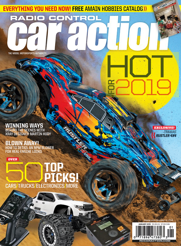 Radio-Control-Car-Action January 01, 2019 Issue Cover