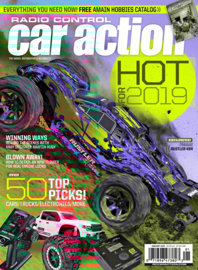 Radio Control Car Action January 01, 2019 Issue Cover