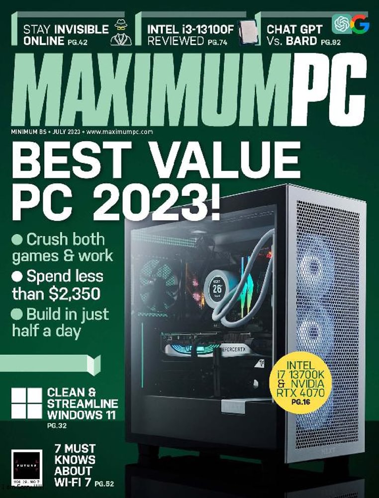 Maximum-PC July 01, 2023 Issue Cover