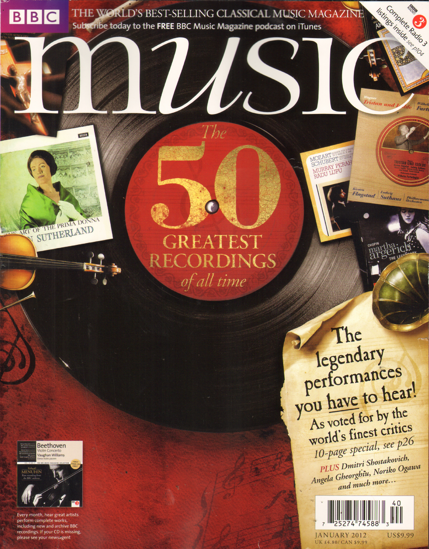 BBC-Music January 01, 2012 Issue Cover