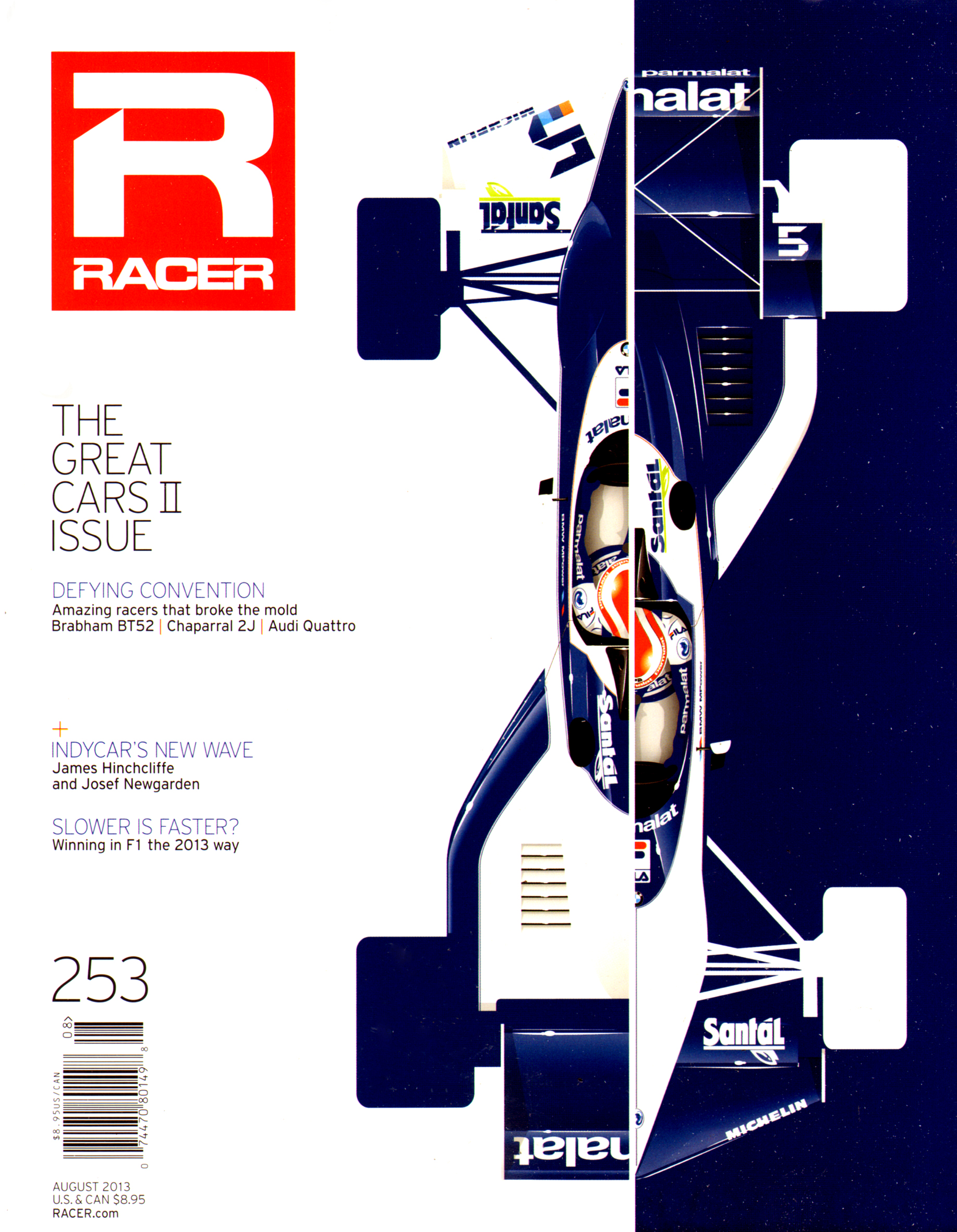 Racer August 01, 2013 Issue Cover