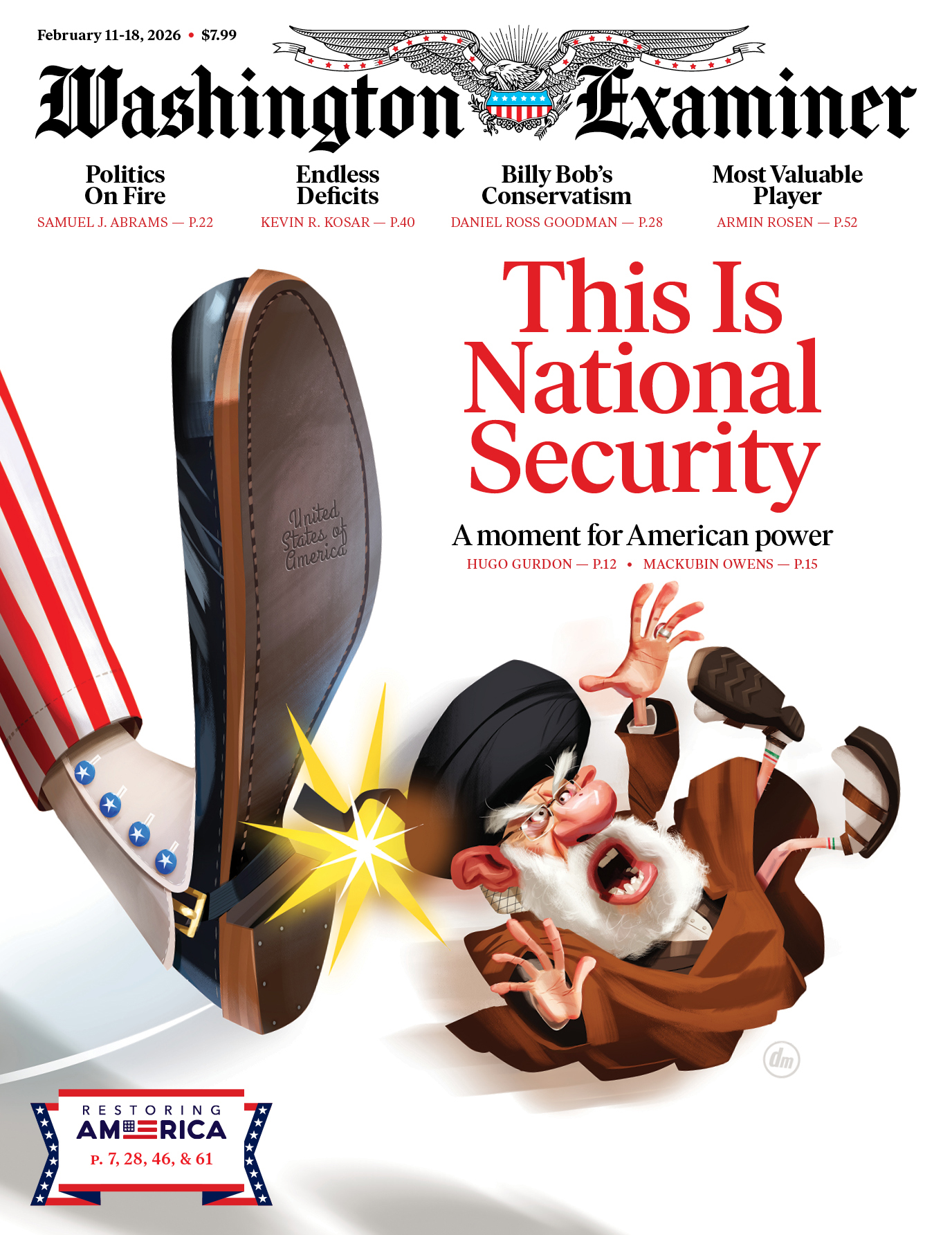 Washington-Examiner February 11, 2026 Issue Cover