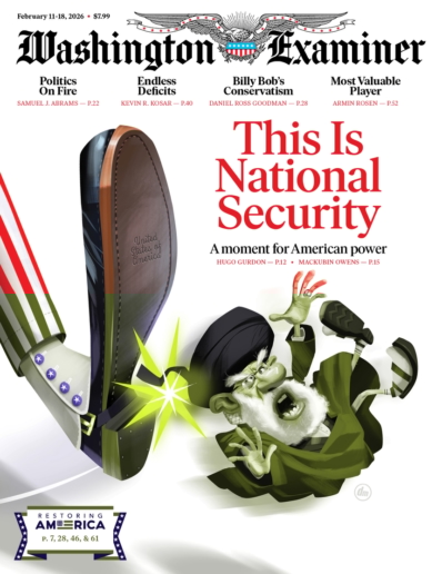 Washington Examiner February 11, 2026 Issue Cover