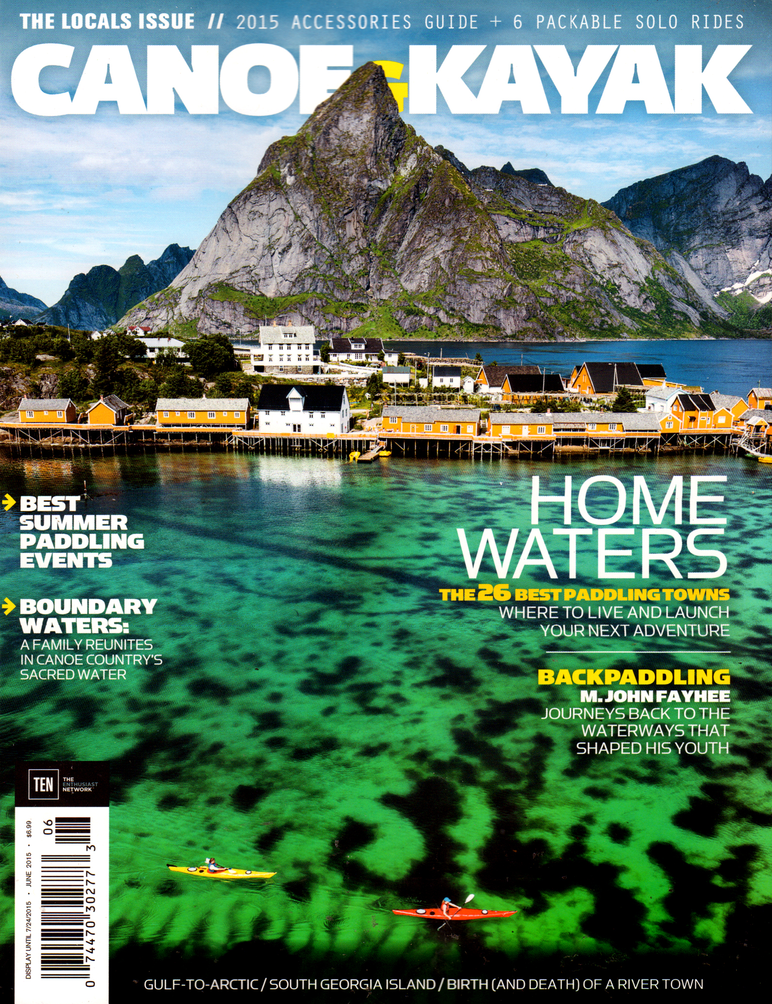 Canoe-and-Kayak June 01, 2015 Issue Cover
