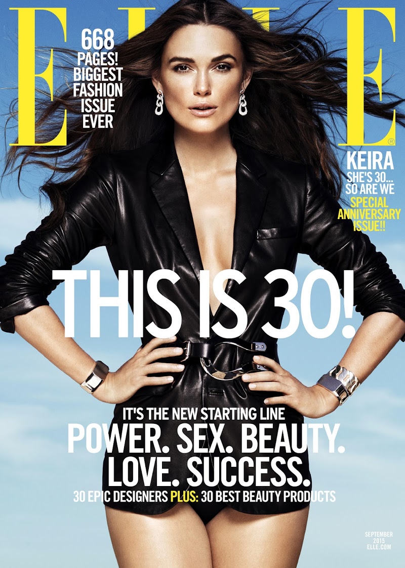 Elle September 01, 2015 Issue Cover