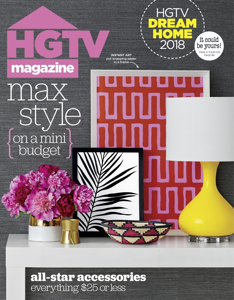 HGTV January 01, 2018 Issue Cover