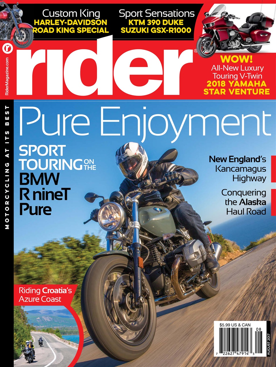 rider August 01, 2017 Issue Cover