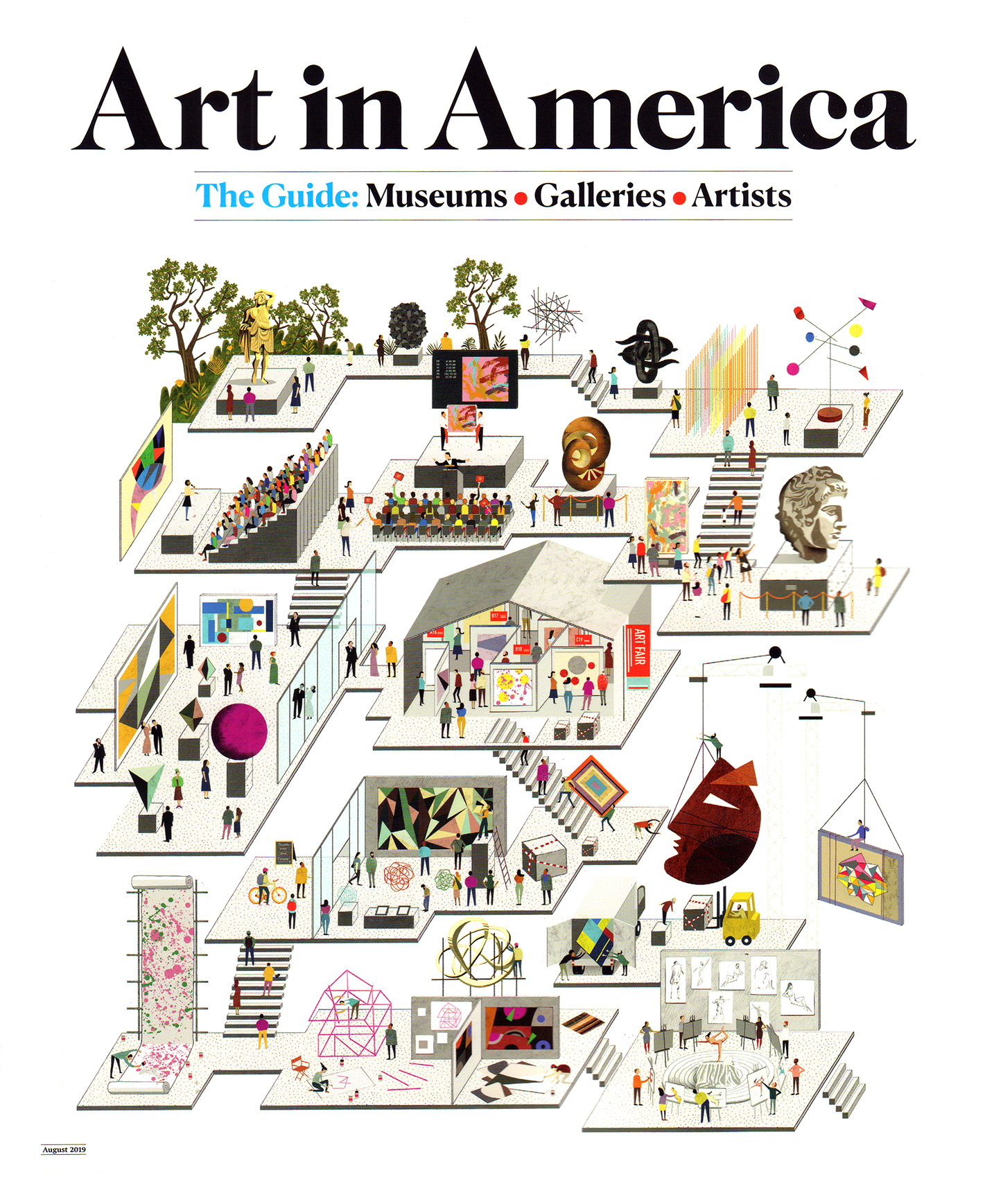 Art-In-America August 01, 2019 Issue Cover