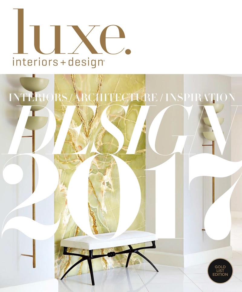 Luxe-Interiors-and-Design January 01, 2017 Issue Cover