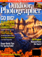 outdoor-photographer April 01, 2013 Issue Cover