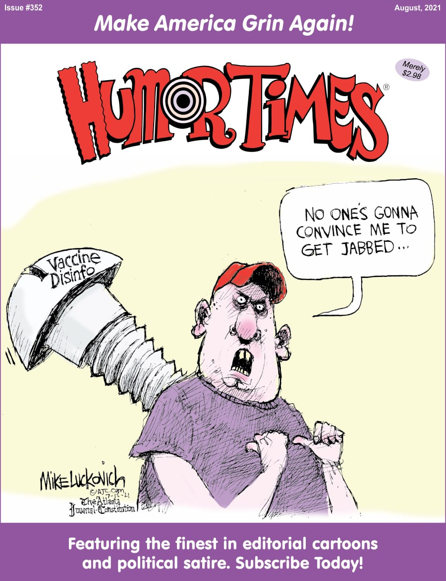 Humor-Times August 01, 2021 Issue Cover