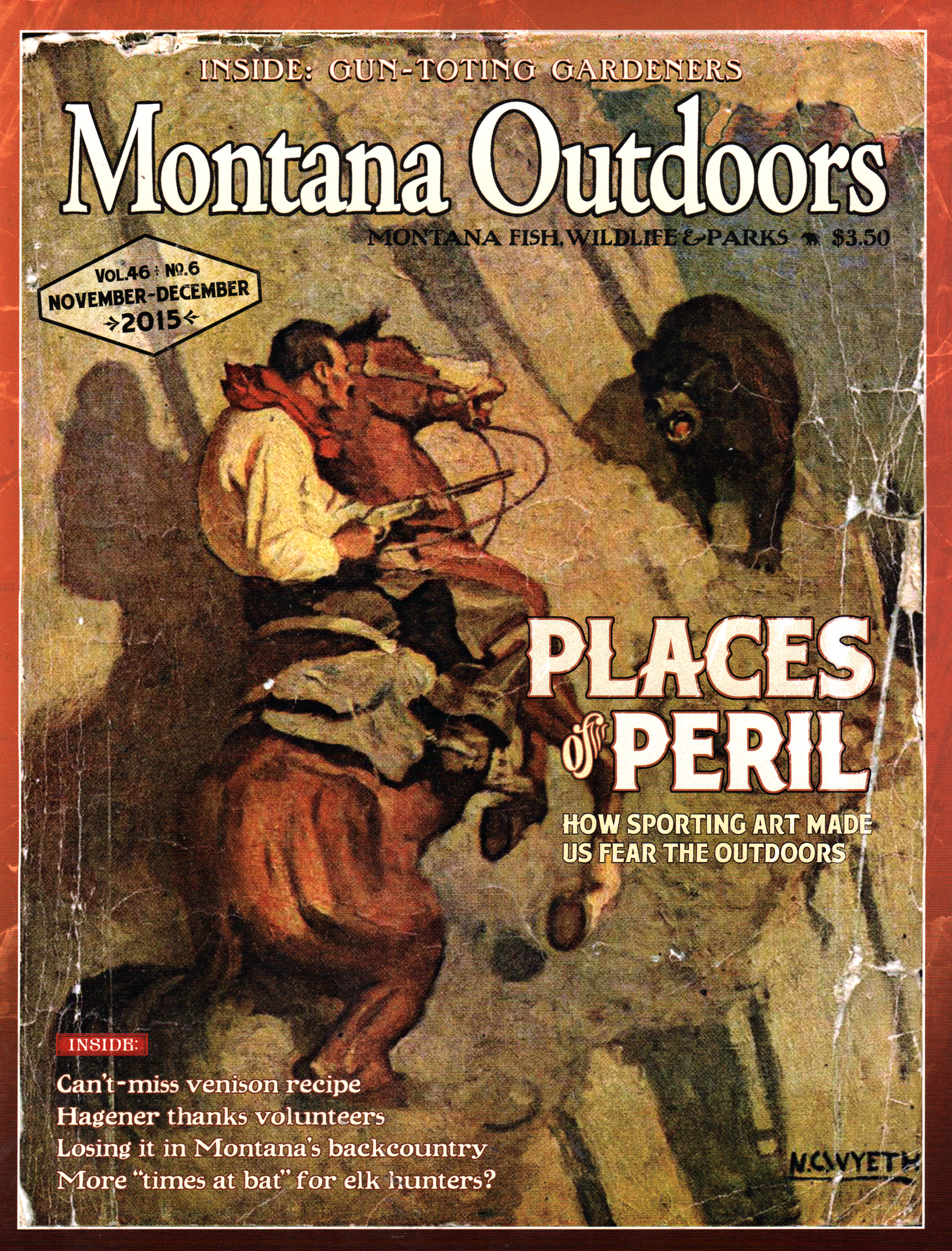 Montana-Outdoors November 01, 2015 Issue Cover