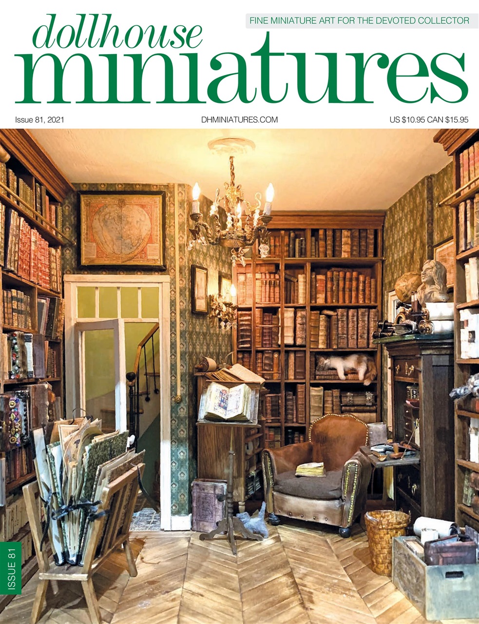 Dollhouse-Miniatures May 01, 2021 Issue Cover