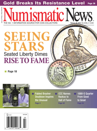 Numismatic News February 26, 2019 Issue Cover