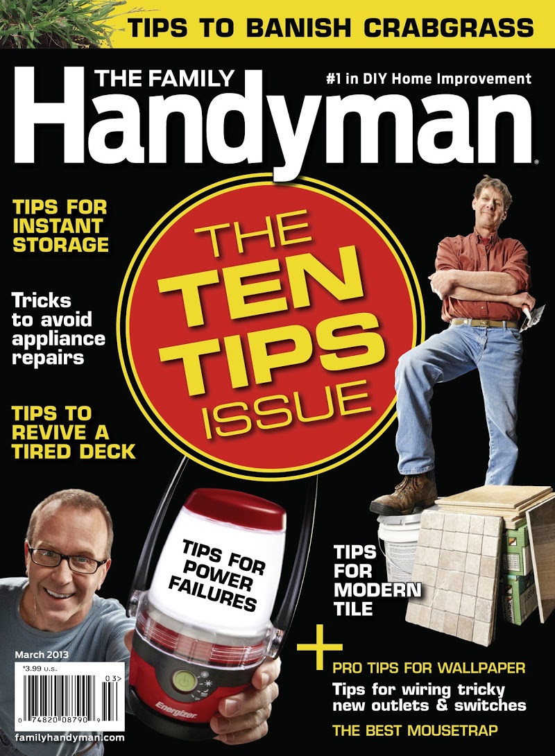 The-Family-Handyman March 01, 2013 Issue Cover