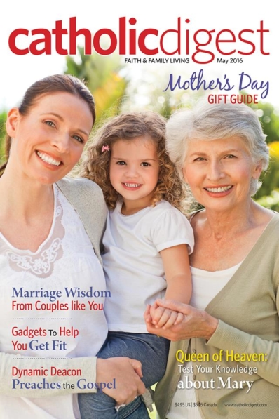 Catholic Digest May 01, 2016 Issue Cover