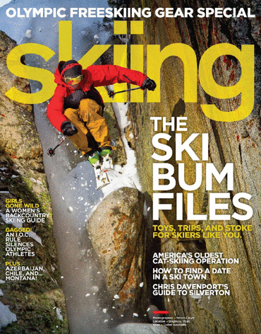 Skiing January 01, 2014 Issue Cover