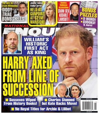 National Enquirer May 26, 2025 Issue Cover