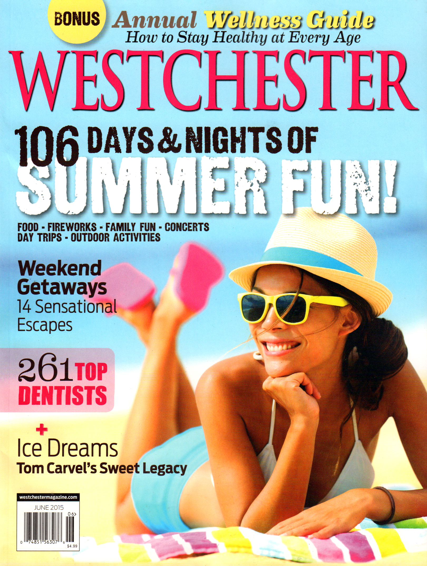 Westchester-Magazine June 01, 2015 Issue Cover