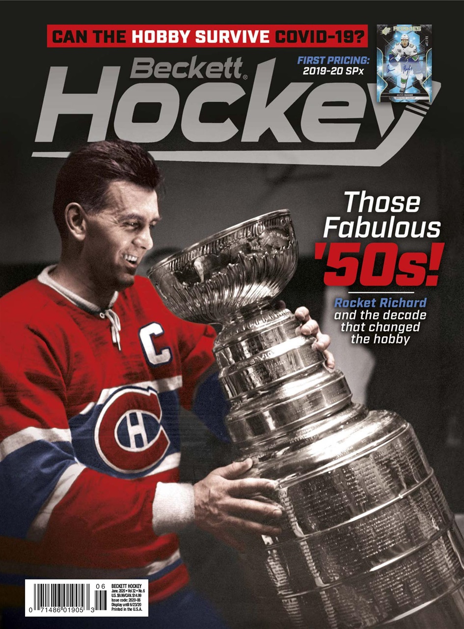 Beckett-Hockey June 01, 2020 Issue Cover