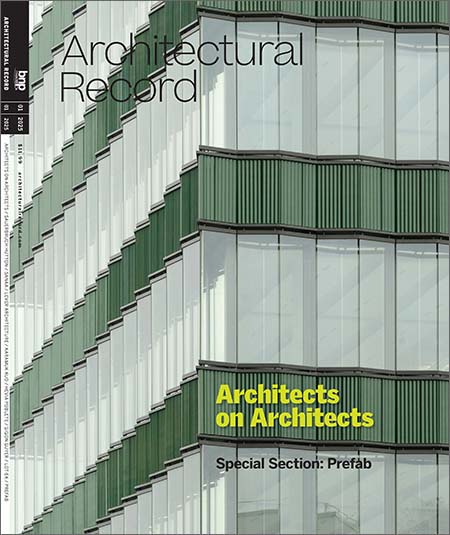Architectural-Record January 01, 2025 Issue Cover