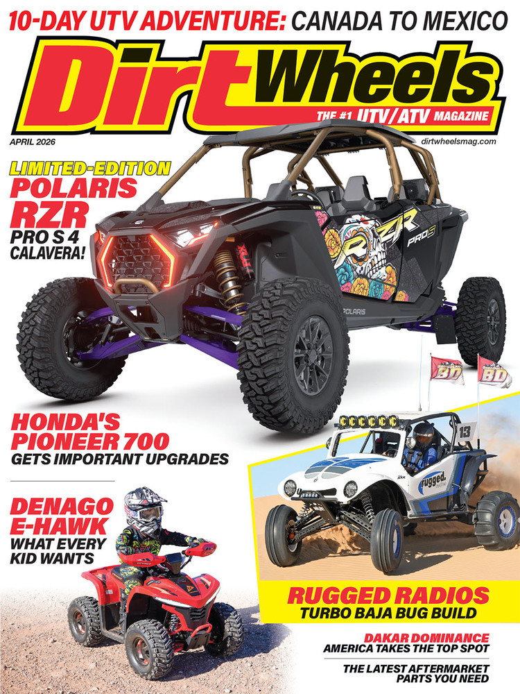 Dirt Wheels April 01, 2026 Issue Cover