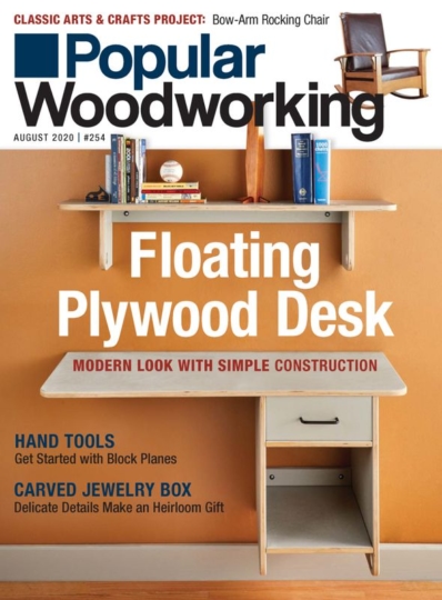 Popular Woodworking August 01, 2020 Issue Cover