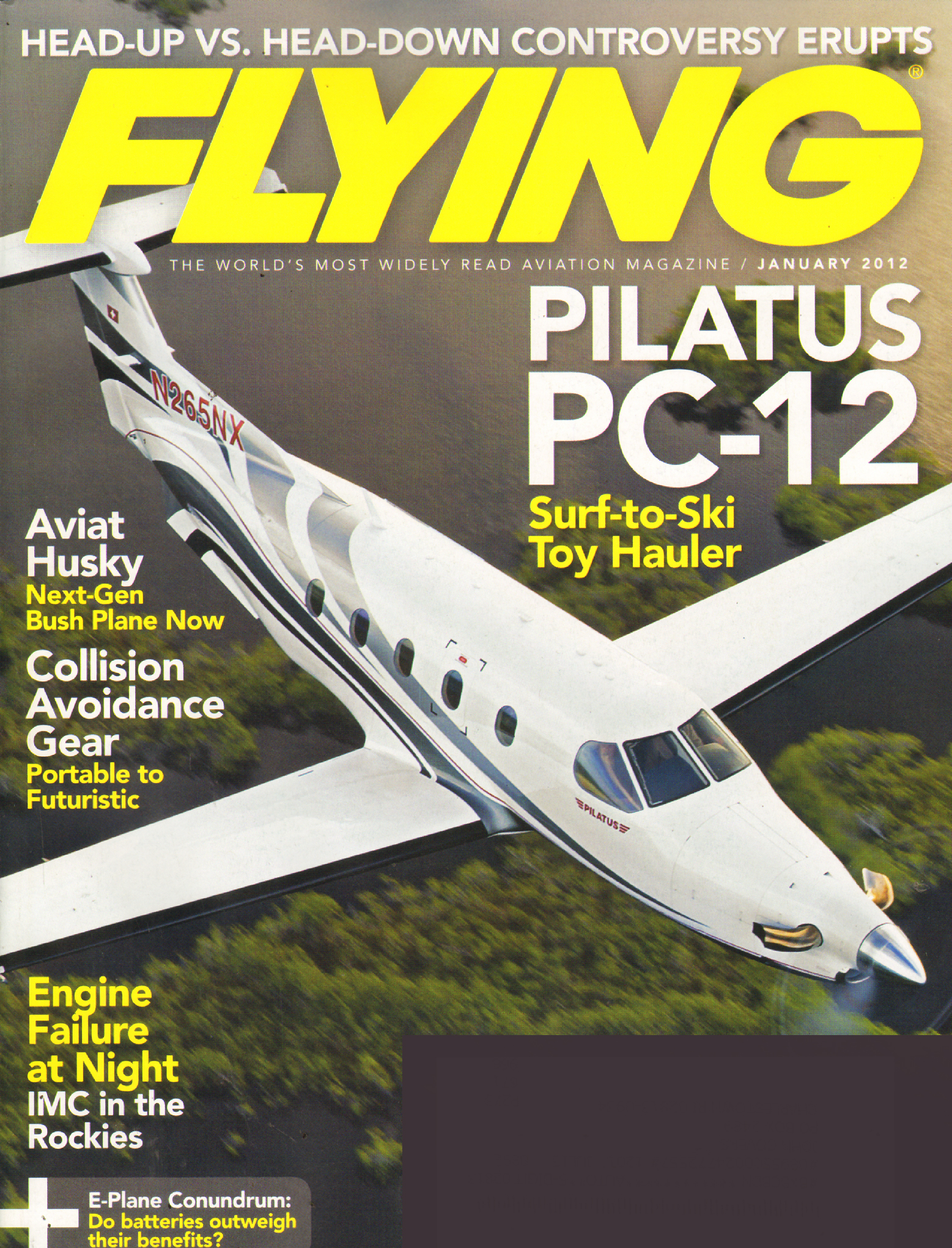 Flying January 01, 2012 Issue Cover