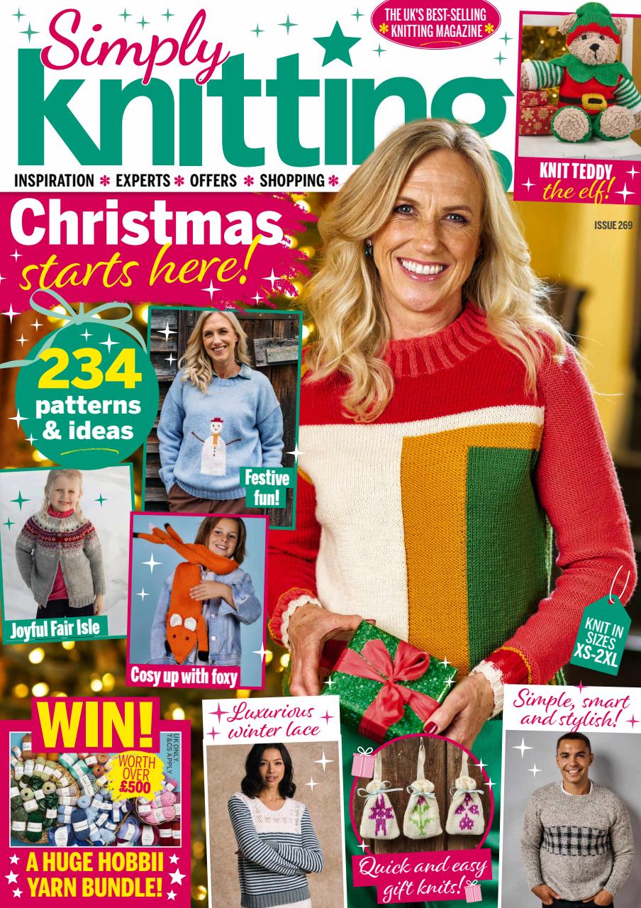 Simply Knitting November 01, 2025 Issue Cover