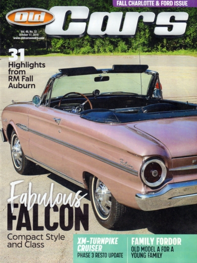 Old Cars October 17, 2019 Issue Cover
