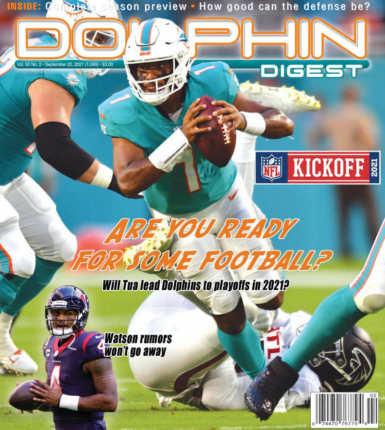 Dolphin-Digest September 01, 2021 Issue Cover