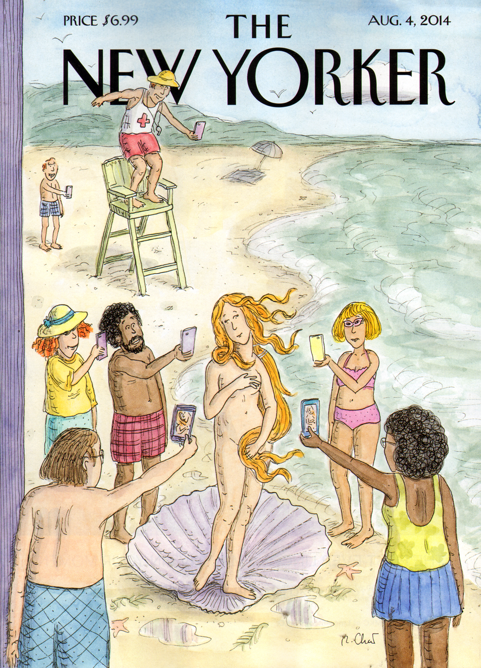 The-New-Yorker August 04, 2014 Issue Cover