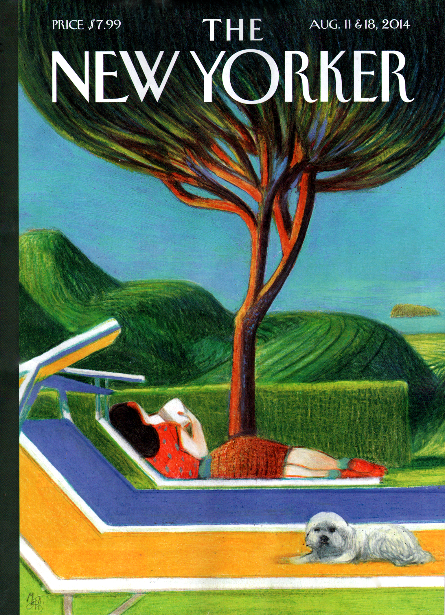The-New-Yorker August 11, 2014 Issue Cover