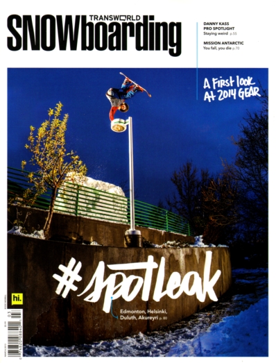 Transworld SNOWboarding March 01, 2013 Issue Cover