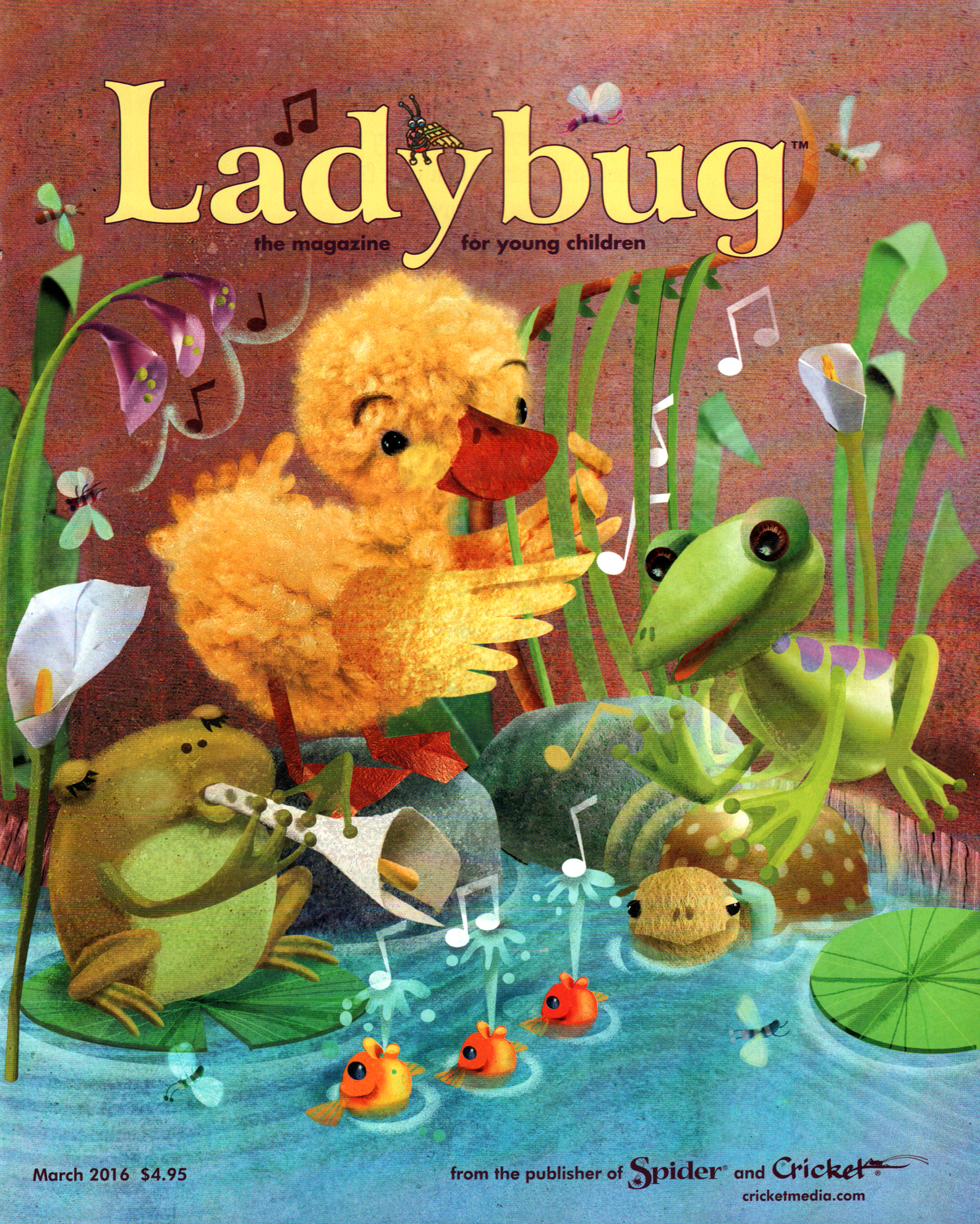 Ladybug March 01, 2016 Issue Cover