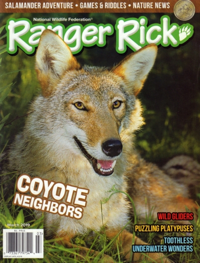 Ranger Rick March 01, 2019 Issue Cover