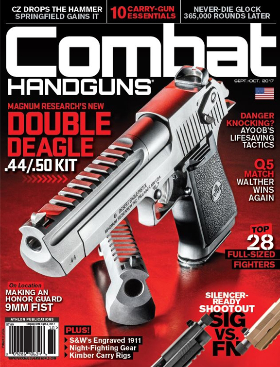 Combat-Handguns September 01, 2017 Issue Cover