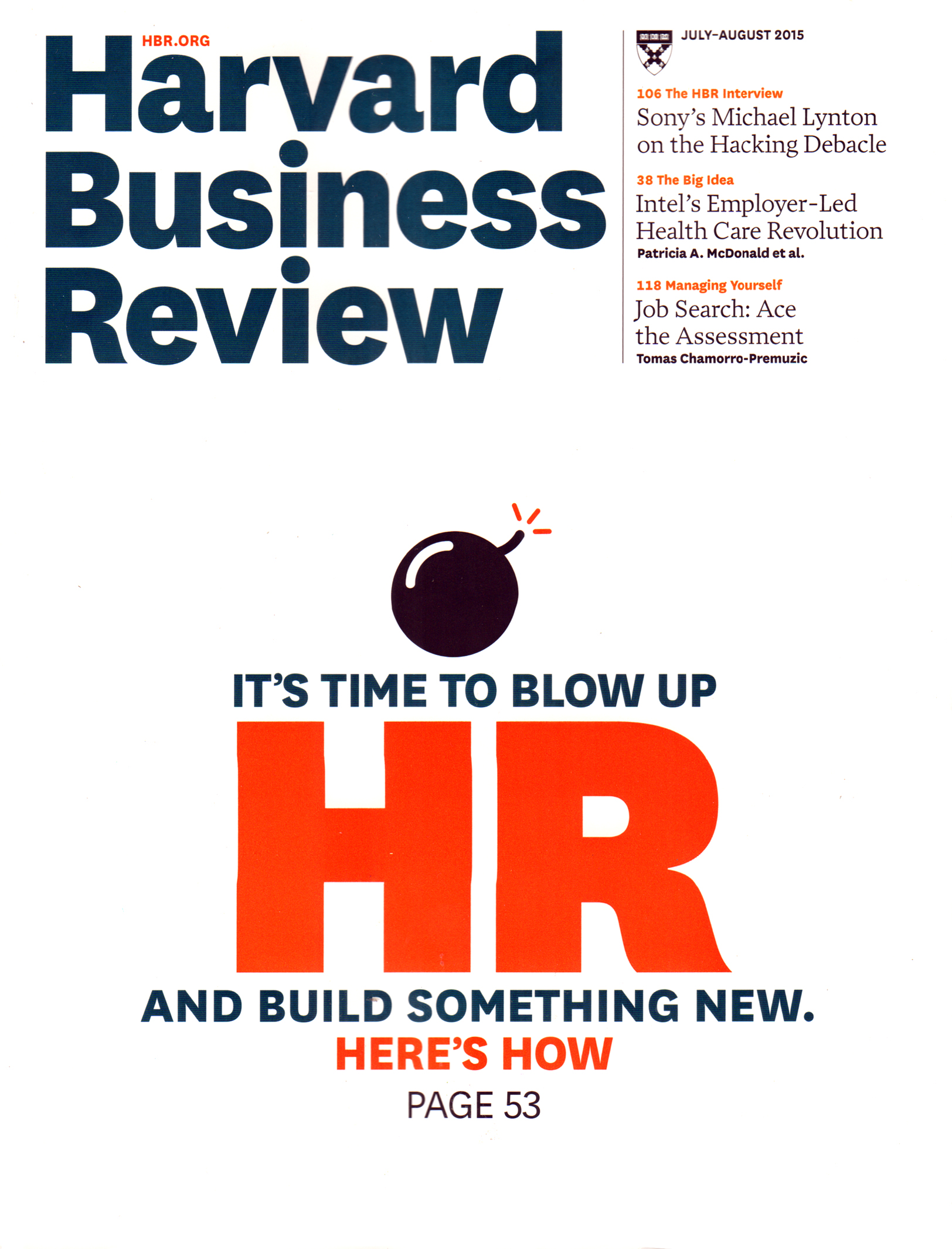 Harvard-Business-Review July 01, 2015 Issue Cover