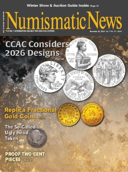 Numismatic News November 26, 2024 Issue Cover