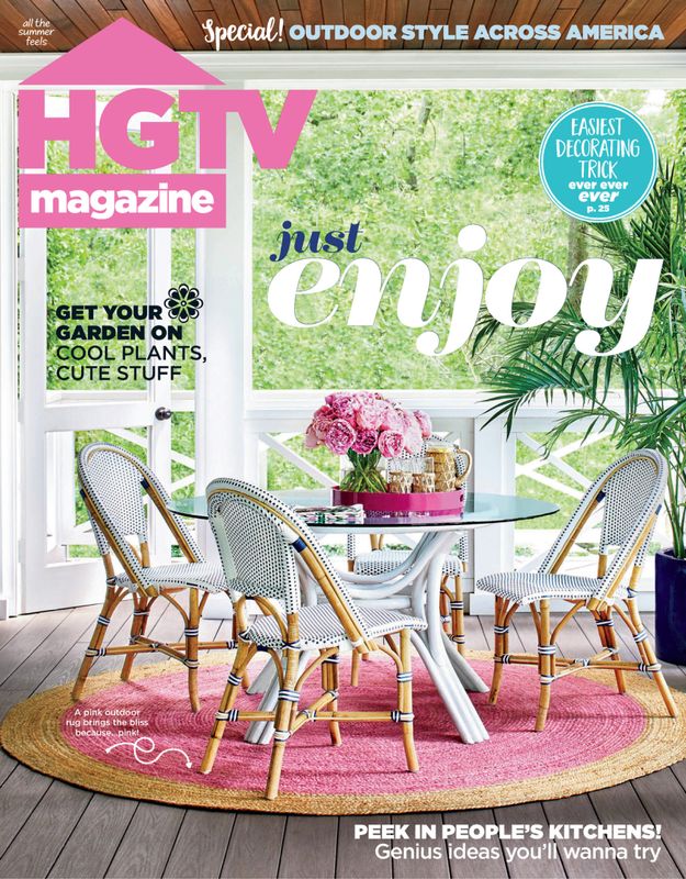 HGTV July 01, 2020 Issue Cover