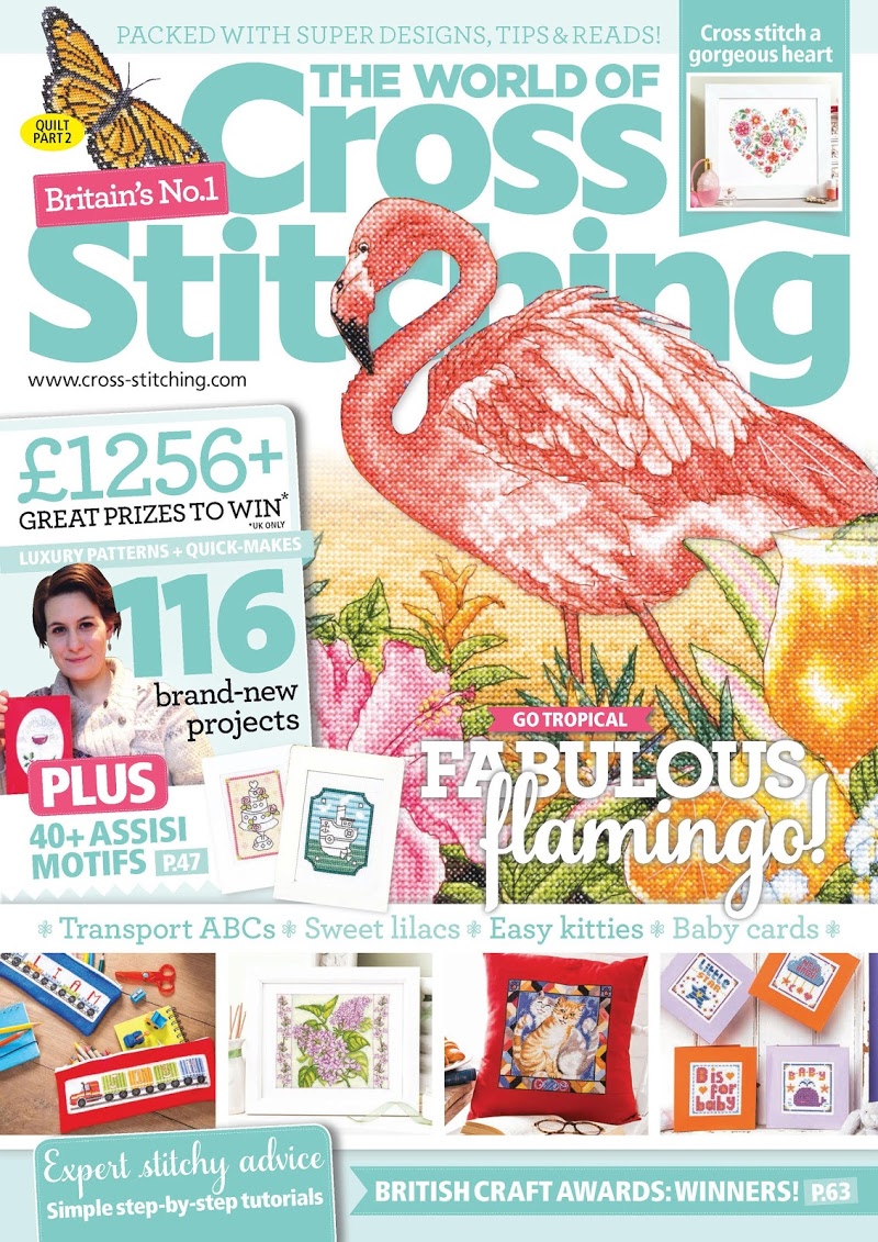 The-World-of-Cross-Stitching May 01, 2017 Issue Cover