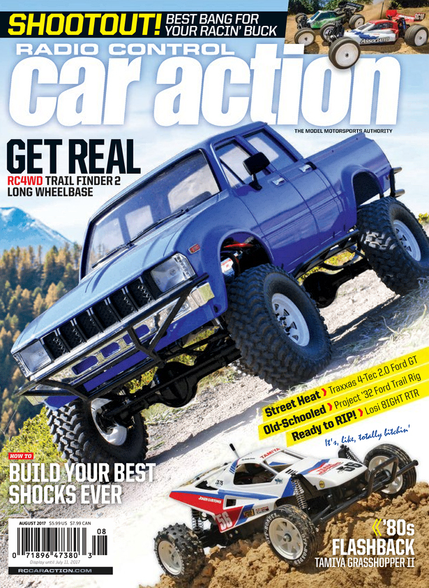 Radio-Control-Car-Action August 01, 2017 Issue Cover