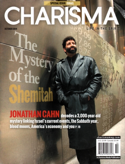 Charisma October 01, 2014 Issue Cover