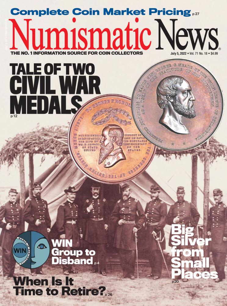 Numismatic-News July 05, 2022 Issue Cover